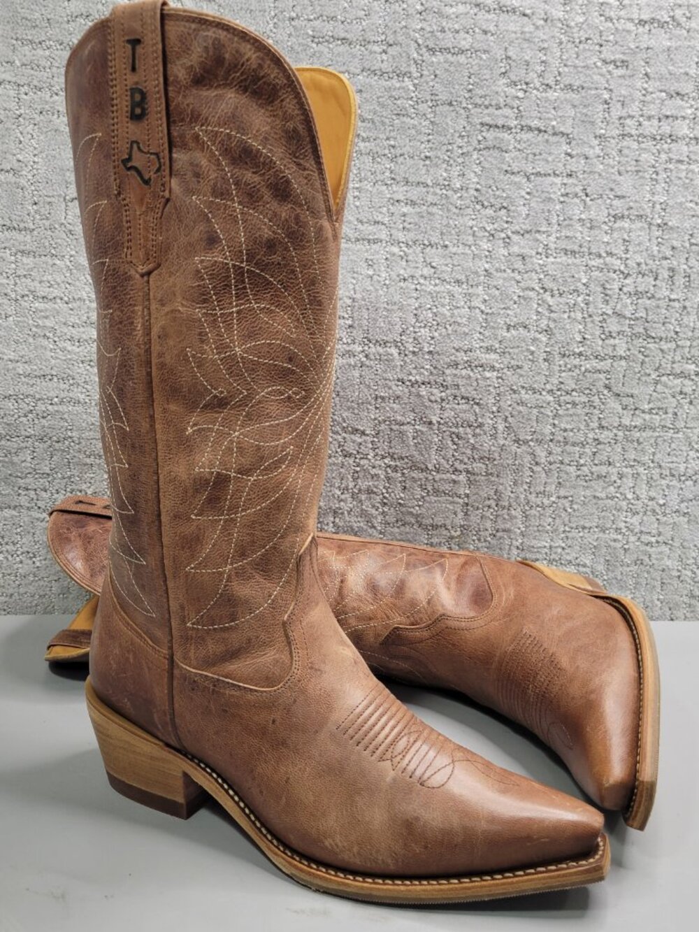 Tecovas The Annie Monarch Women's Size US 8.5B Scotch Goat Cowgirl Boots. - Picture 11 of 15